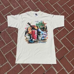 Vintage 90s Branson Missouri white country music tee